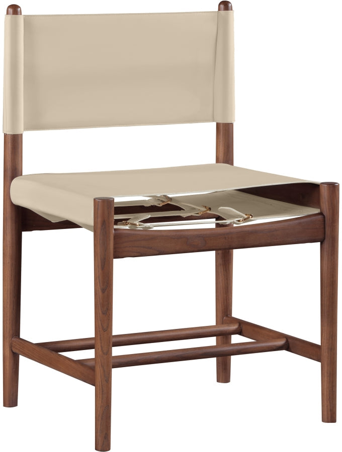 Rawlins Vegan Leather Upholstered Dining Chair in Beige, Set of 2 - 11013Beige-C