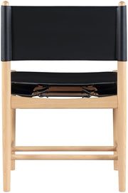 Rawlins Vegan Leather Upholstered Dining Chair in Black, Set of 2 - 11011Black-C