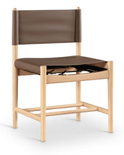 Rawlins Vegan Leather Upholstered Dining Chair in Brown, Set of 2 - 11011Brown-C