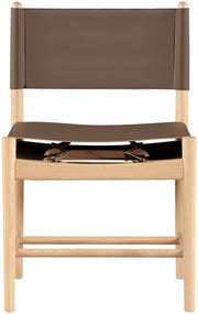 Rawlins Vegan Leather Upholstered Dining Chair in Brown, Set of 2 - 11011Brown-C