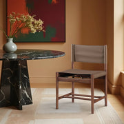 Rawlins Vegan Leather Upholstered Dining Chair in Brown, Set of 2 - 11013Brown-C