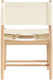 Rawlins Vegan Leather Upholstered Dining Chair in Cream, Set of 2 - 11011Cream-C