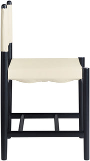 Rawlins Vegan Leather Upholstered Dining Chair in Cream, Set of 2 - 11012Cream-C