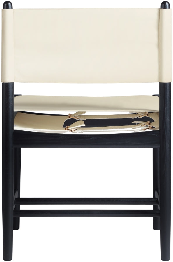 Rawlins Vegan Leather Upholstered Dining Chair in Cream, Set of 2 - 11012Cream-C