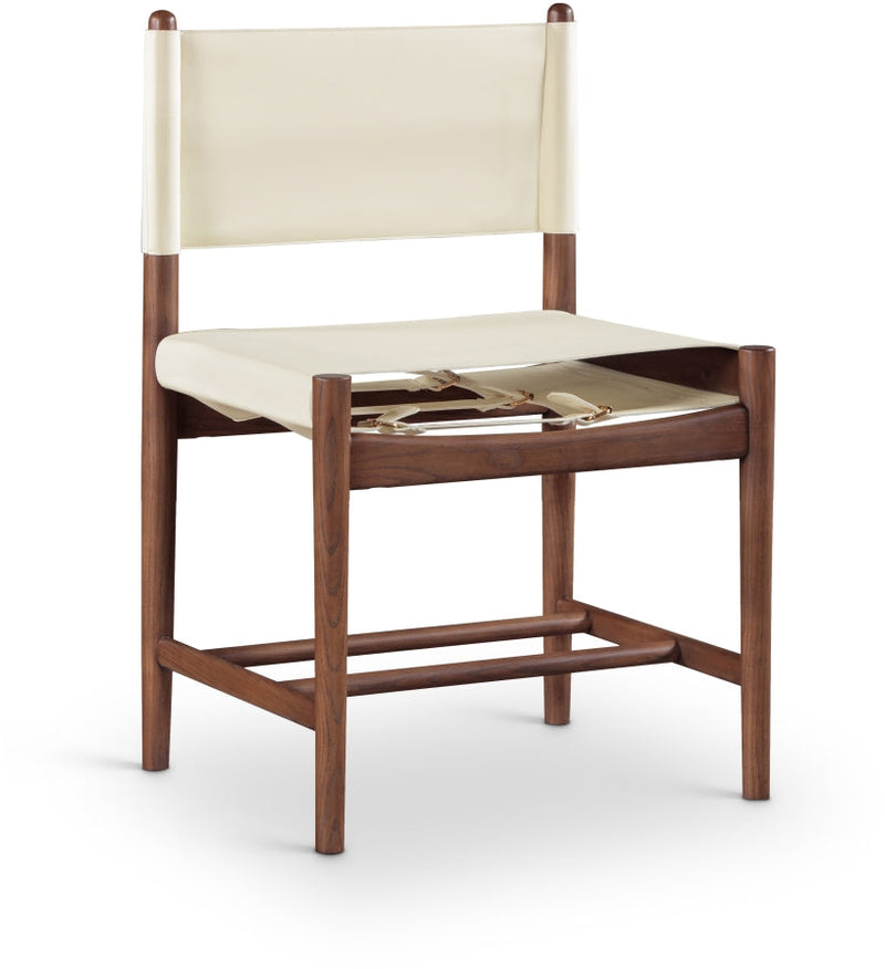Rawlins Vegan Leather Upholstered Dining Chair in Cream, Set of 2 - 11013Cream-C