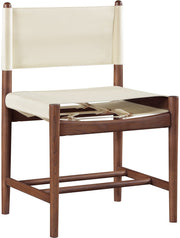 Rawlins Vegan Leather Upholstered Dining Chair in Cream, Set of 2 - 11013Cream-C
