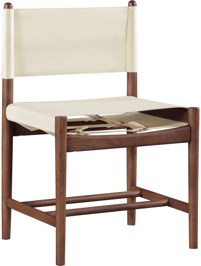 Rawlins Vegan Leather Upholstered Dining Chair in Cream, Set of 2 - 11013Cream-C
