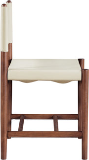 Rawlins Vegan Leather Upholstered Dining Chair in Cream, Set of 2 - 11013Cream-C