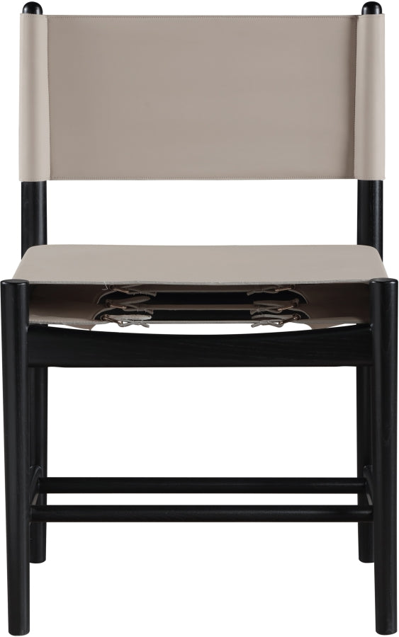 Rawlins Vegan Leather Upholstered Dining Chair in Taupe, Set of 2 - 11012Taupe-C