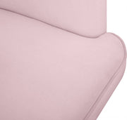 Rays Velvet Upholstered Accent Chair in Pink - 533Pink