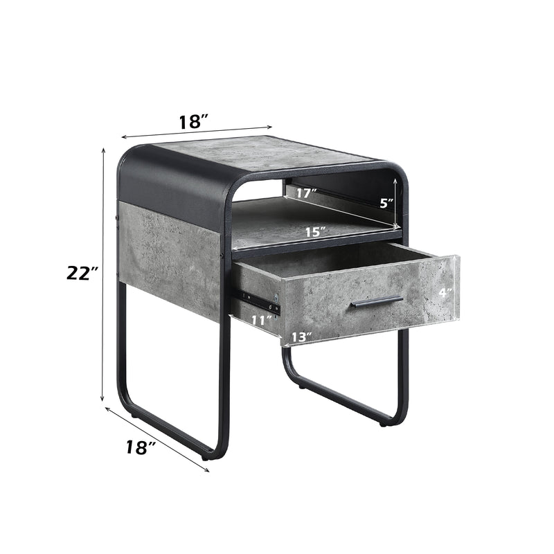 Raziela End Table - LV01147