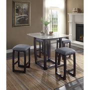 Razo Counter Height Table W/Marble Top - 72935