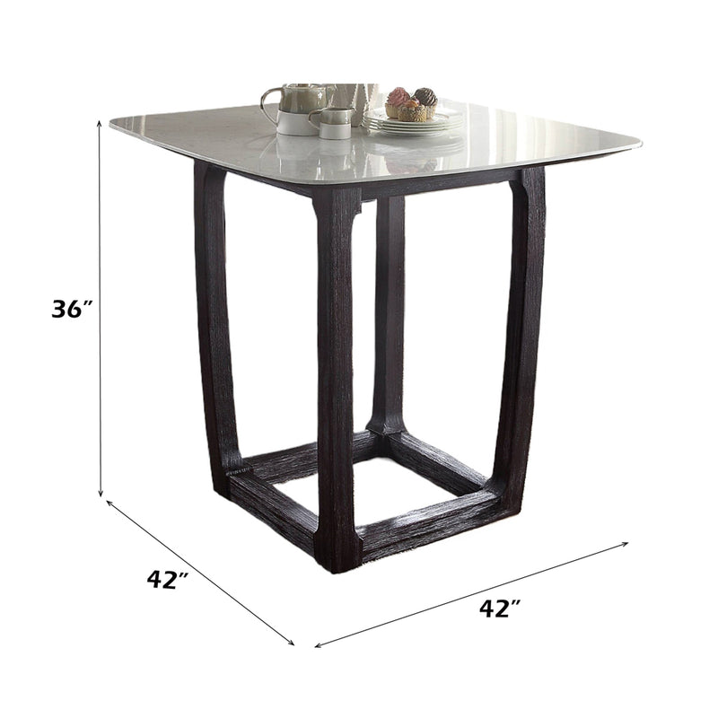 Razo Counter Height Table W/Marble Top - 72935