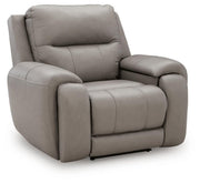 Real Moments Ash Power Recliner with Audio Seating - PCU1370013A