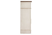 Realyn Chipped White Chest of Drawers - Gate FurnitureChest