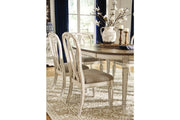Realyn Chipped White Dining Chair (Set of 2) - Gate FurnitureDining Chair