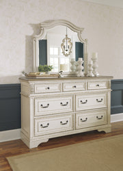 Realyn Chipped White Panel Bedroom Set - Gate FurnitureBedroom Set