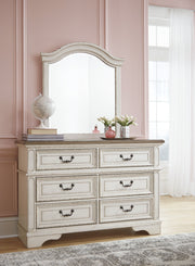 Realyn Chipped White Youth Upholstered Bedroom Set - Gate FurnitureYouth Bedroom Set