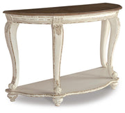 Realyn Coffee Table, 2 Ends and Console - T743T3