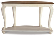 Realyn Coffee Table, 2 Ends and Console - T743T3