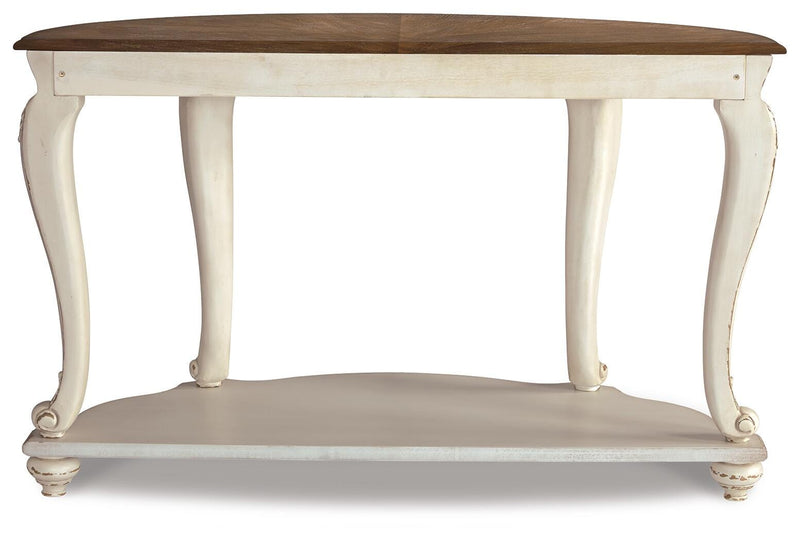 Realyn Coffee Table, 2 Ends and Console - T743T3