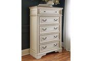 Realyn Two - tone Chest of Drawers - Gate FurnitureChest