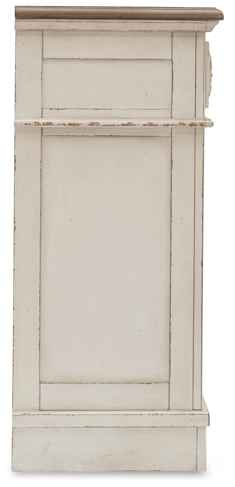 Realyn Two-tone Dresser and 2 Nightstands - B743B39