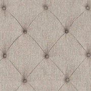 Realyn Two-tone Full Upholstered Panel Bed with Dresser - B743B34