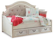 Realyn Two-tone Twin Storage Day Bed and Dresser - B743B43
