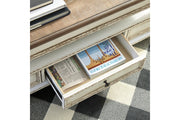 Realyn White/Brown Coffee Table with Lift Top - Gate FurnitureCoffee Table