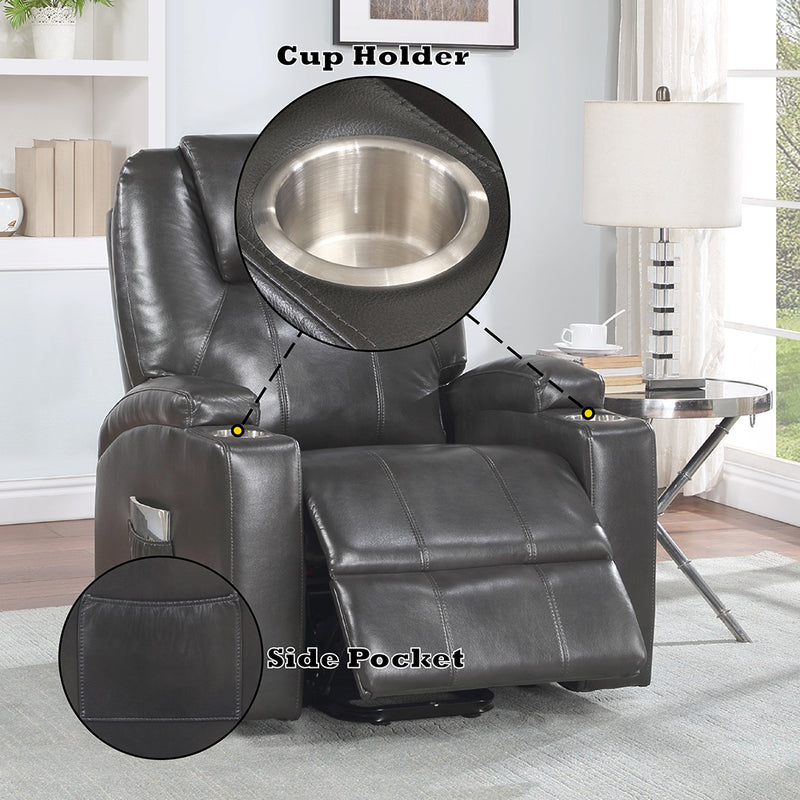 Recliner w/Power Lift & Massage - LV02182