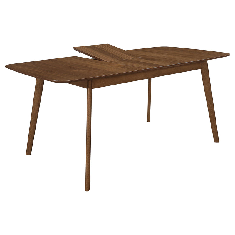Redbridge 75-inch Extension Leaf Dining Table Natural Walnut - 106591