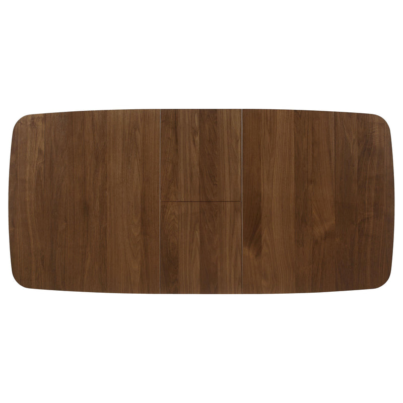 Redbridge 75-inch Extension Leaf Dining Table Natural Walnut - 106591