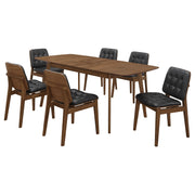 Redbridge Rectangular 7-piece Dining Set Natural Walnut - 106591-S7K