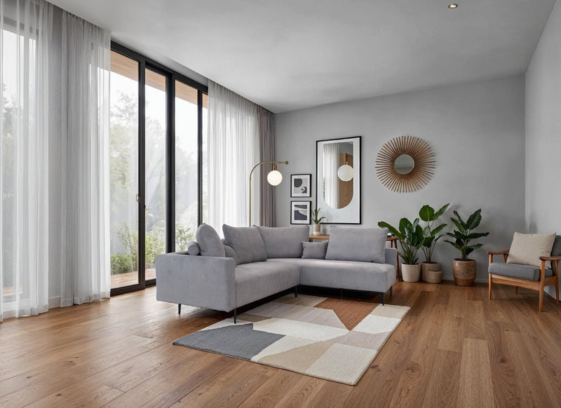 Redford Sectional Grey Set - Gate FurnitureSectional