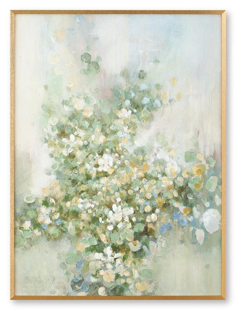 Reedster Green/Blue/Yellow Wall Art - A8000553