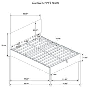 Reeves Upholstered Full Lift-Top Storage Platform Bed Tan - 315918TANF