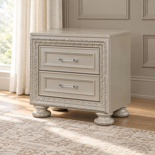 Regency - 2 Drawers Cream Nightstand - B346-N
