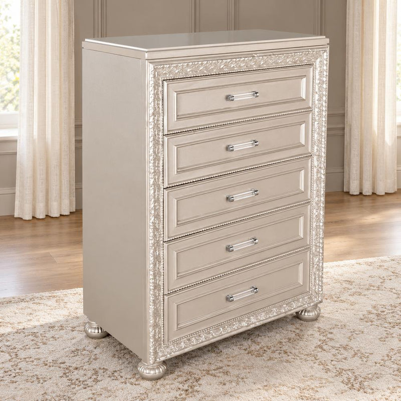 Regency - 4 Drawers Cream Chest - B346-C