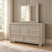 Regency - 6 Drawers Cream Dresser - B346-D