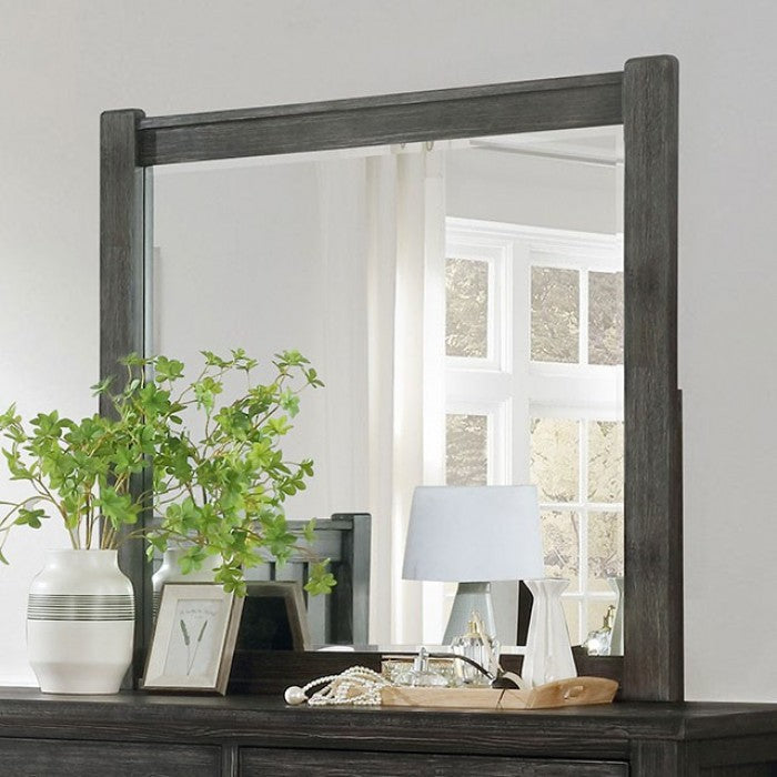 Regensburg Dark Gray Mirror - FOA7169M