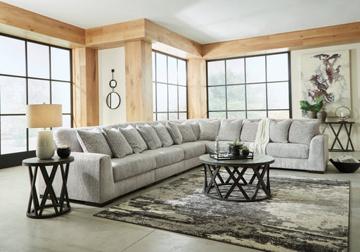 Regent Park Pewter 6 - Piece Sectional - Gate FurnitureSectional