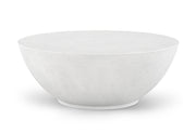 Reggio Concrete Indoor/Outdoor Coffee Table in White - 99040White-CT