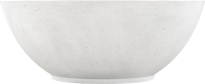 Reggio Concrete Indoor/Outdoor Coffee Table in White - 99040White-CT