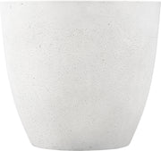 Reggio Concrete Indoor/Outdoor End / Side Table in White - 99040White-ET
