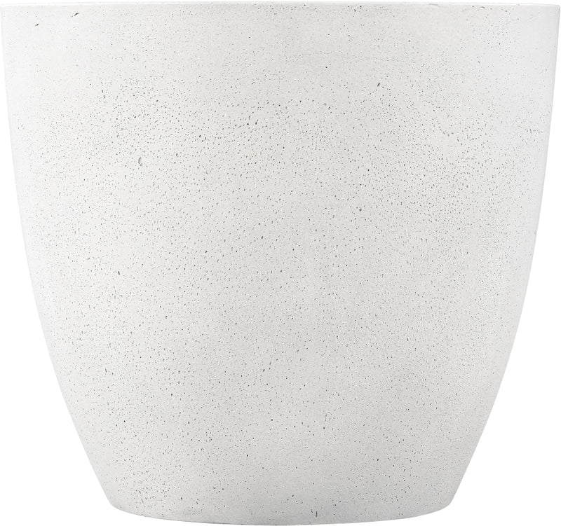 Reggio Concrete Indoor/Outdoor End / Side Table in White - 99040White-ET