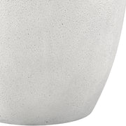 Reggio Concrete Indoor/Outdoor End / Side Table in White - 99040White-ET