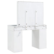 Regina Makeup Vanity Table Set with Lighting White - 930245