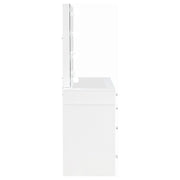 Regina Makeup Vanity Table Set with Lighting White - 930245