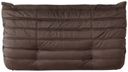 Relax 54.75" Velvet Upholstered Loveseat in Brown - 44064Brown-L
